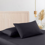 Luxury Bamboo Cooling 2000 TC Sheet Set Single Charcoal