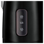 Morphy Richards 1L Accents Stainless Steel Electric Kettle Black