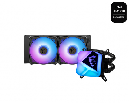 MSI MAG CORELIQUID C240 Liquid CPU Cooler.