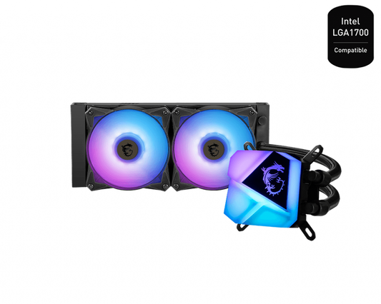 MSI MAG CORELIQUID C240 Liquid CPU Cooler.