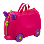 Kiddicare Bon Voyage Kids Ride on Travel Bag Pink