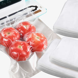 100x Commercial Grade Vacuum Sealer Food Sealing Storage Bags Saver 20x30cm