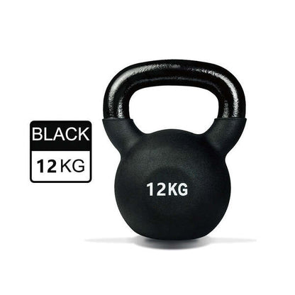 12kg / Black Kettlebells Red/Black 6kg/8Kg/10kg/12kg