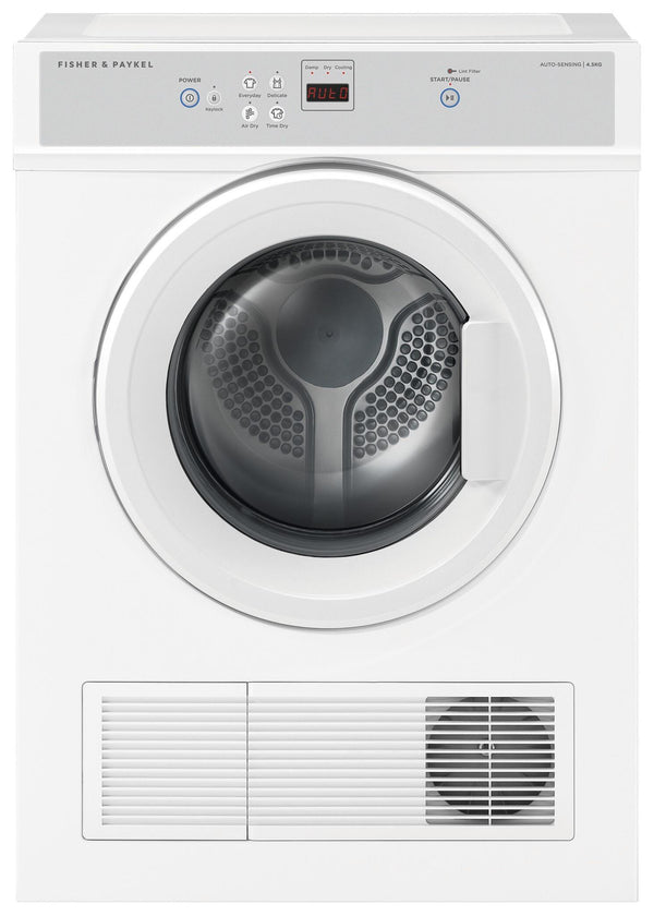  Fisher & paykel 4.5kg vented dryer (white)