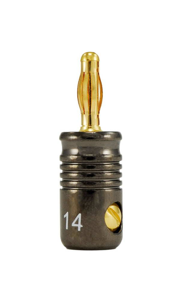  Banana Plug Speaker Wire Termination - 14AWG