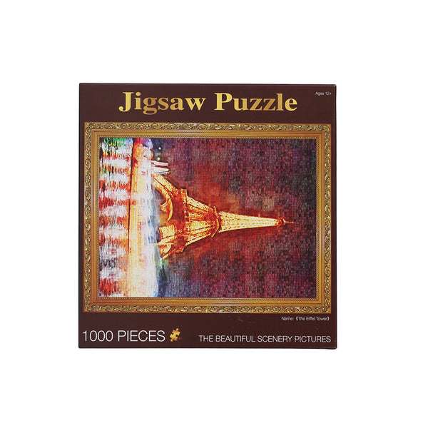  Jigsaw Puzzles 1000 Piece Eiffel Tower Kids DIY Puzzle Toys Home Decor