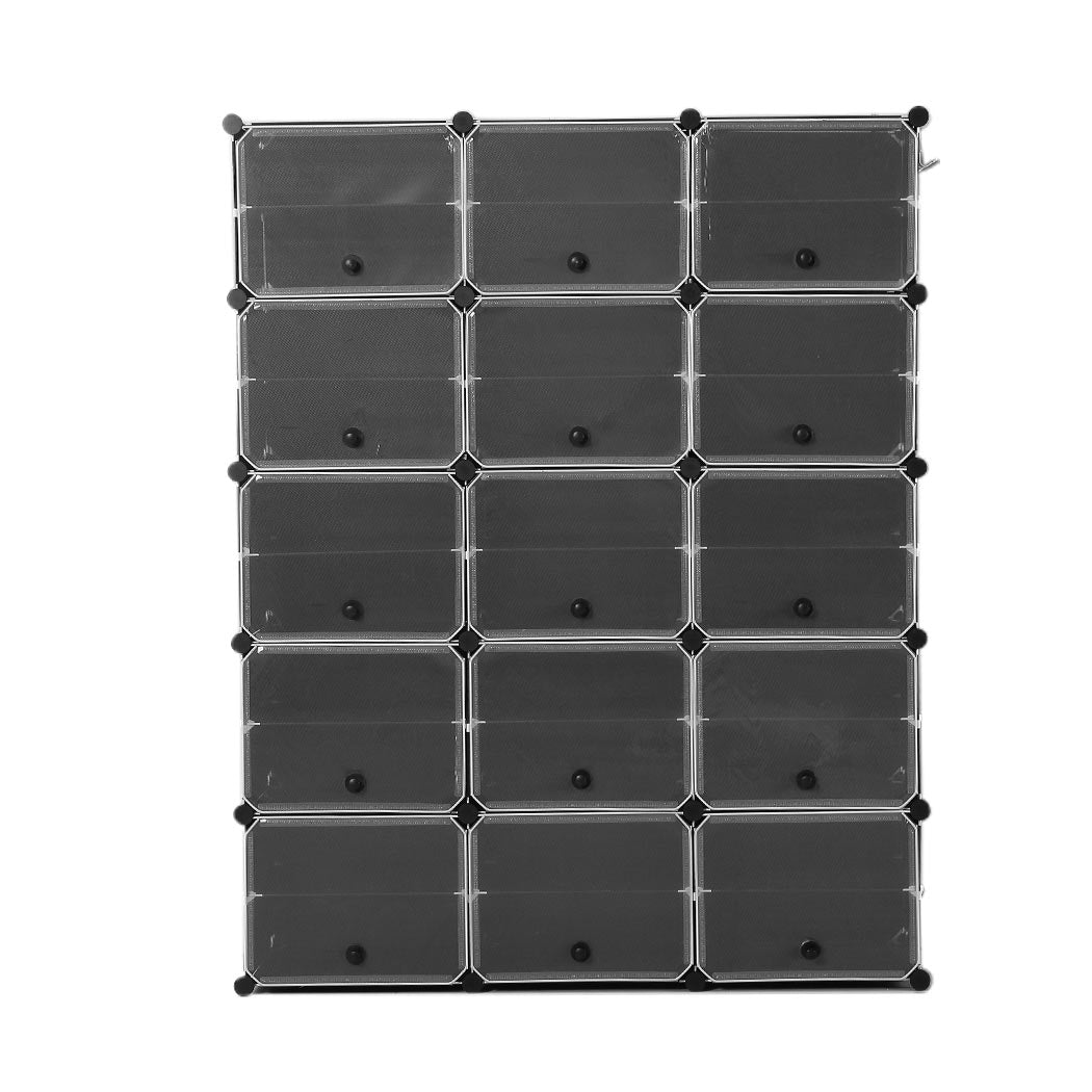 Cube Cabinet Shoe Storage 10 Tier 3 Column