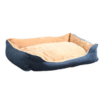 Pet Bed Mattress Dog Cat Pad Mat Puppy Cushion Soft Warm Washable L Blue