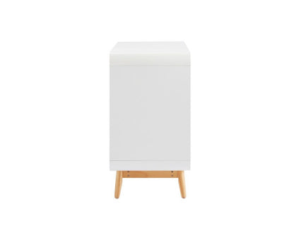 Merlin White Modern Retro Sideboard Buffet Table