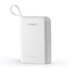 10000mAh Mini Power Bank Dual USB-A + Type C