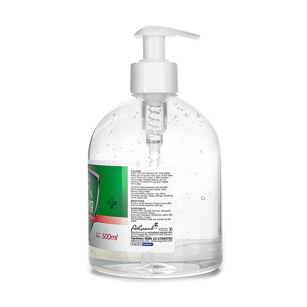 6x Hand Sanitiser 500ML Instant Gel