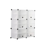 Shoe Cube Cabinet Rack Shelf Stackable 6 Tier