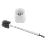 Toilet Brush With Holder Soft Bristle Bathroom Cleaning Tool Home/Office Set