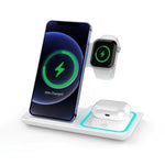 3 In 1 Fast Charging Station, Folding Wireless Charger Stand
