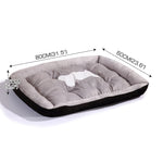 Pet Bed Dog Beds Bedding Mattress Mat Cushion Soft Pad Pads Mats L Black