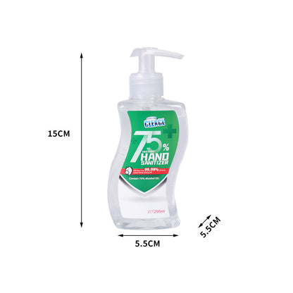 Cleace 10x Hand Sanitiser Sanitizer Instant Gel Wash 75% Alcohol 295ML