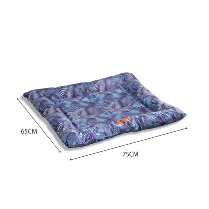 Anti-bug Dog Cooling Bed-76x65 cm-Pine Pattern Extra Large