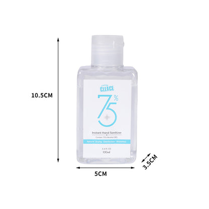 100x Hand Sanitiser Sanitizer Instant Gel Wash 100ML
