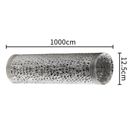 Ventilation Ducting Exhaust Hose Flexible Duct Air Conditioner Pipe 12.5cm