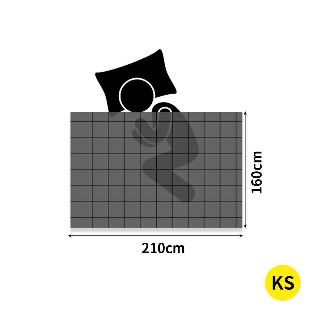 100% Wool Quilt 2-Piece 400/600GSM Doona Duvet Winter Summer King Single