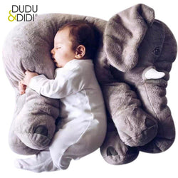 40/60CM  Elephant Plush Pillow Infant Soft For Sleeping Stuffed Animals  Toys Baby 's Playmate gifts for Children WJ346