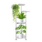Plant Stand Outdoor Indoor Flower Pots Rack Garden Shelf White 100CM