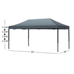 Mountview Gazebo Tent 3x6 Outdoor Marquee Gazebos Camping Canopy Wedding Folding