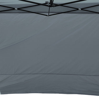 Mountview Gazebo Walls 3x3 Outdoor Side Wall Waterproof Party Wedding Dark Grey