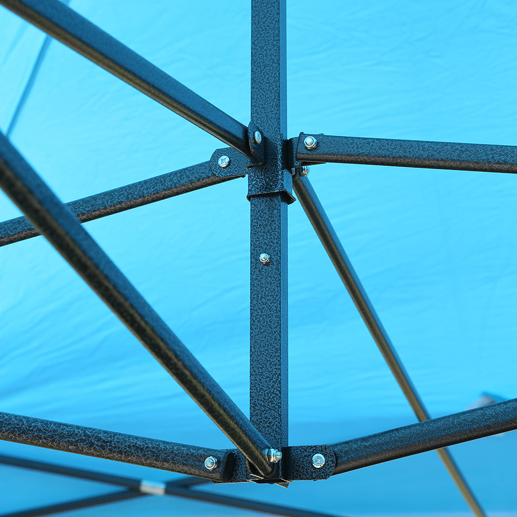 Mountview Gazebo Tent 3x6 Marquee Gazebos Outdoor Camping Canopy Mesh Side Wall
