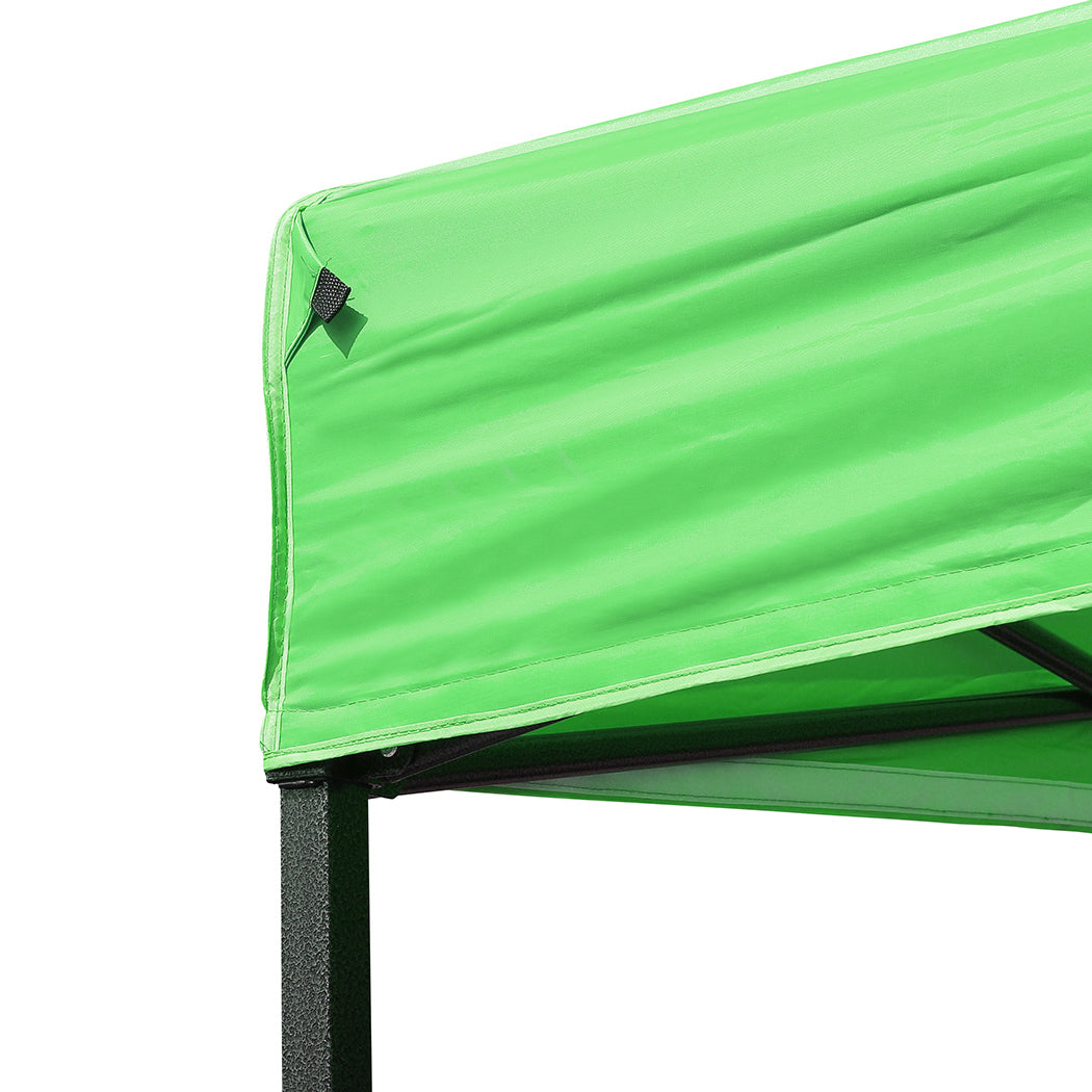 Mountview Gazebo Tent 3x6 Outdoor Marquee Gazebos Camping Canopy Wedding Green