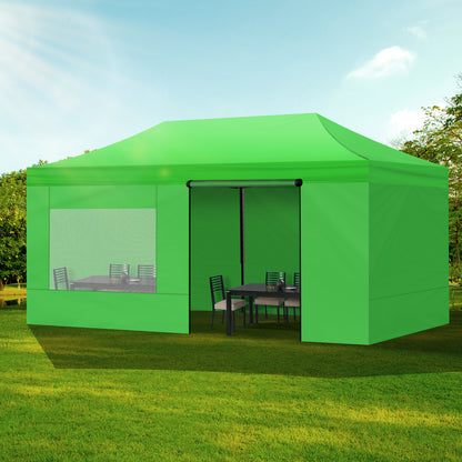 Mountview Gazebo Tent 3x6 Marquee Gazebos Mesh Side Wall Outdoor Camping Canopy