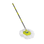 Spin Mop Bucket Set 360Â° Spinning Stainless Steel Rotating Wet Dry Microfiber AU