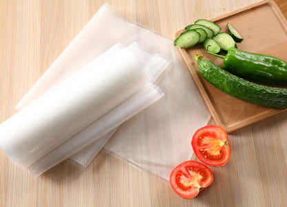 100x Commercial Grade Vacuum Sealer Food Sealing Storage Bags Saver 20x30cm