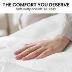 500GSM Duck Down Feather Quilt Comforter Doona - Queen/King/Super King