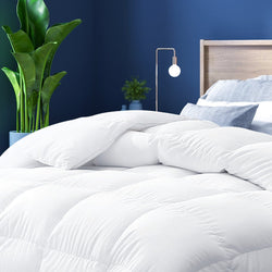 500GSM Duck Down Feather Quilt Comforter Doona - Queen