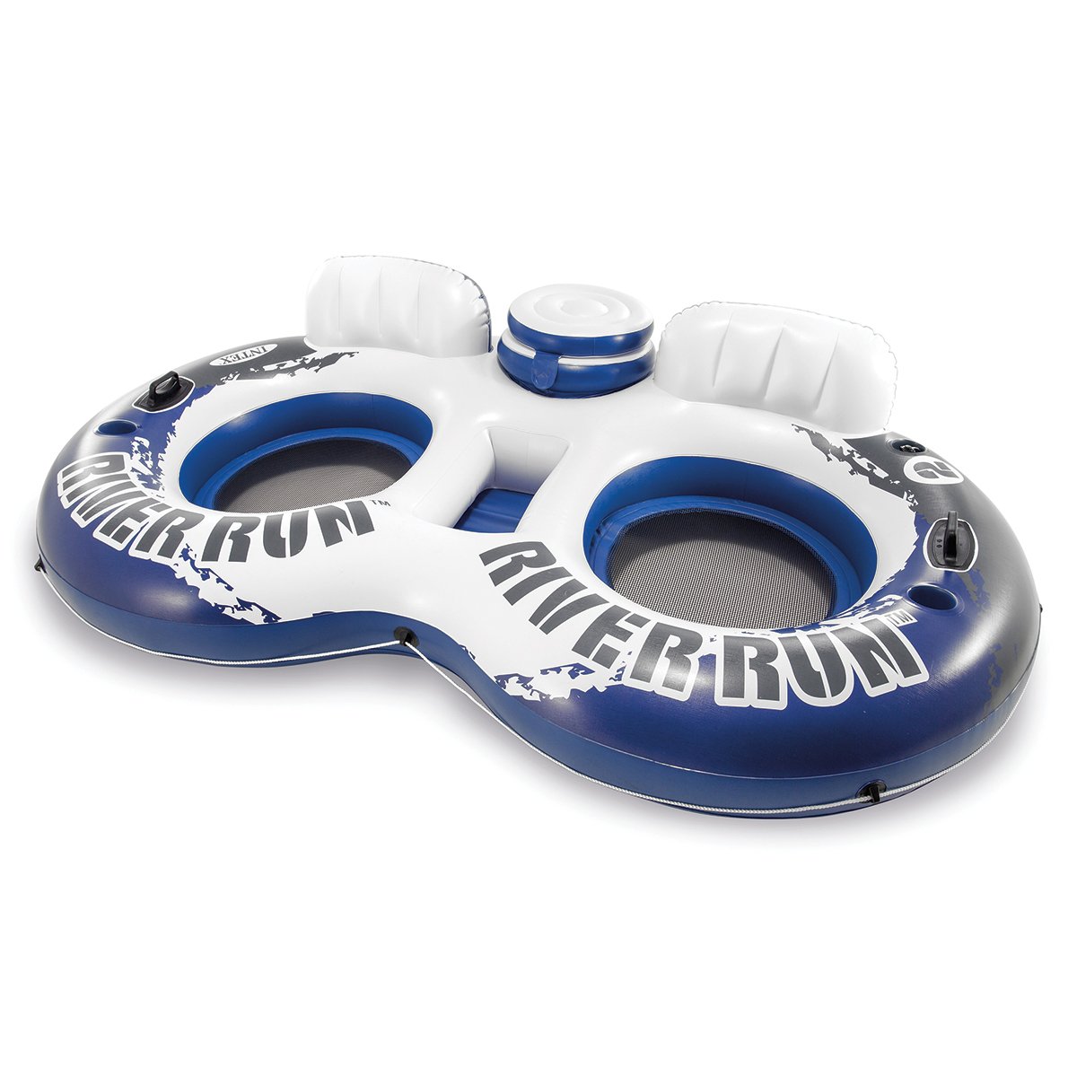 River Run II Inflatable Water Tube with Ice Cooler
