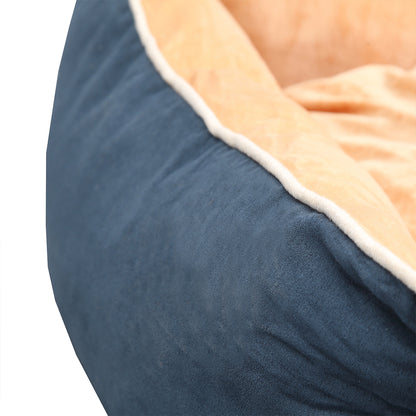 PaWz Pet Bed Mattress Dog Cat Pad Mat Puppy Cushion Soft Warm Washable XL Blue