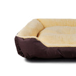 Pet Bed Mattress Dog Cat Pad Mat Cushion Soft Winter Warm 2X Large Brown