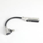 Headphone Adapter Lightning Jack Audio Charger Splitter for iPhone 7 8 11 X
