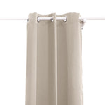 3 Layers Eyelet Blockout Curtains140x230cm Beige
