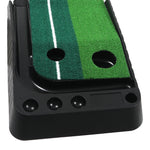 Golf Putting Mat Portable Auto Return Practice Putter Trainer Indoor Outdoor Type B