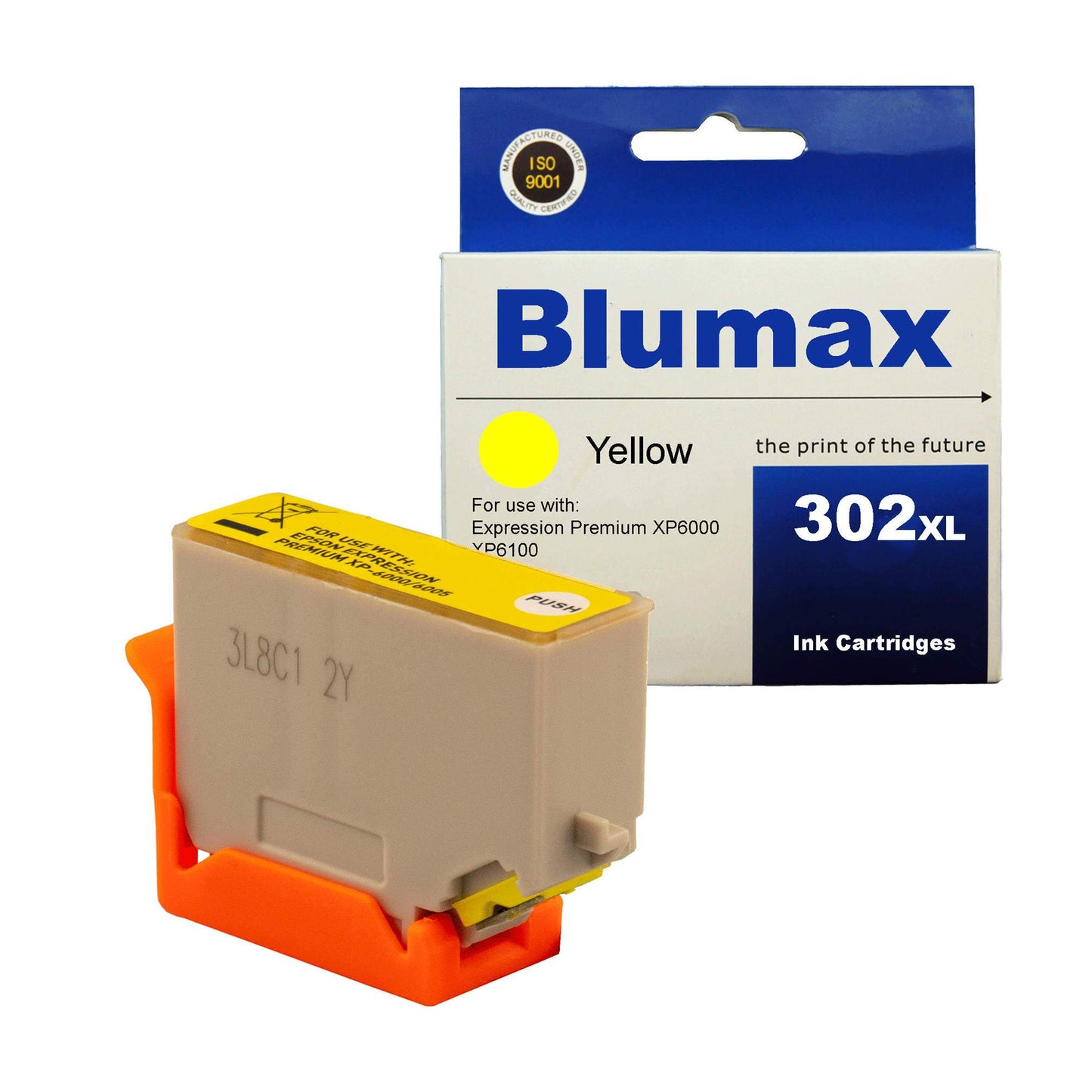5 Pack Blumax Alternative Ink Cartridges for Epson 302XL
