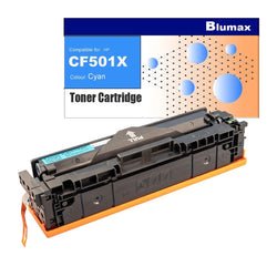 Blumax Alternative for HP CF501X (202X) Cyan Toner Cartridges 
