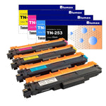 4 Pack Blumax Alternative Toner Cartridges for Brother TN-253/TN257