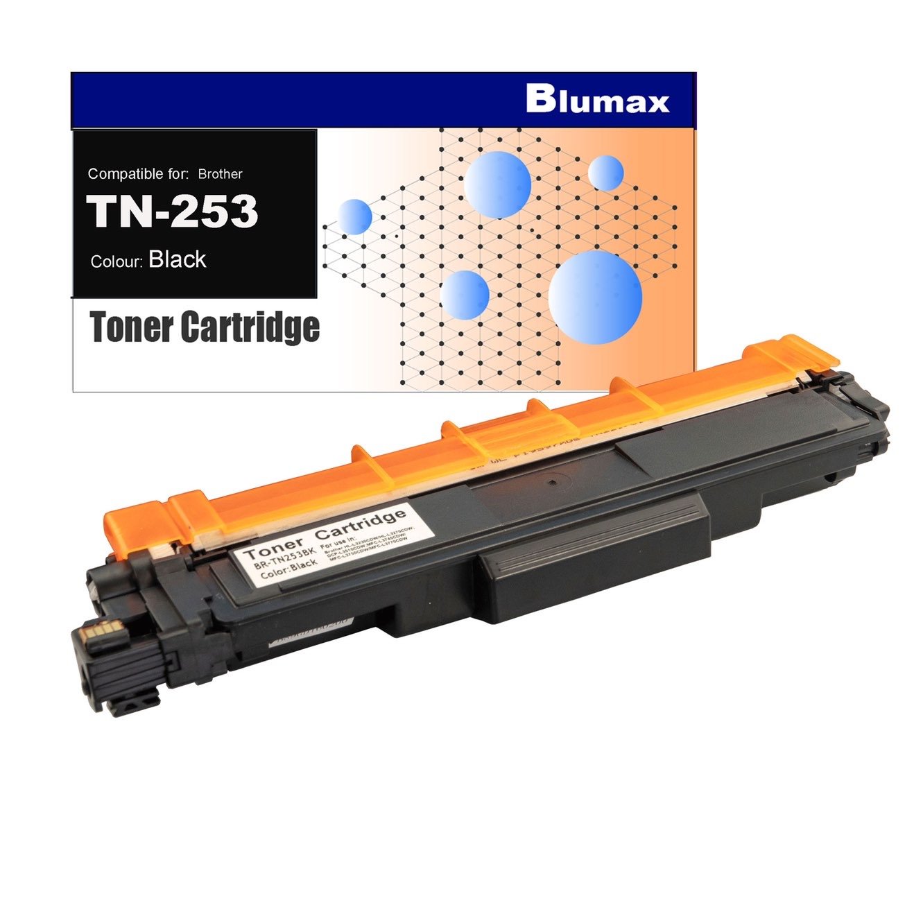 4 Pack Blumax Alternative Toner Cartridges for Brother TN-253/TN257
