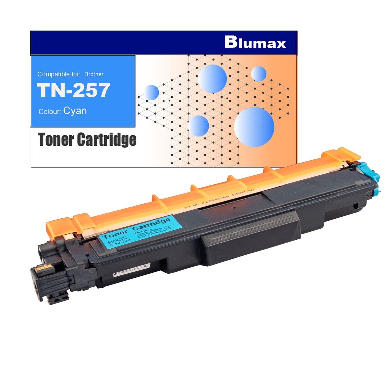 4 Pack Blumax Alternative Toner Cartridges for Brother TN-253/TN257
