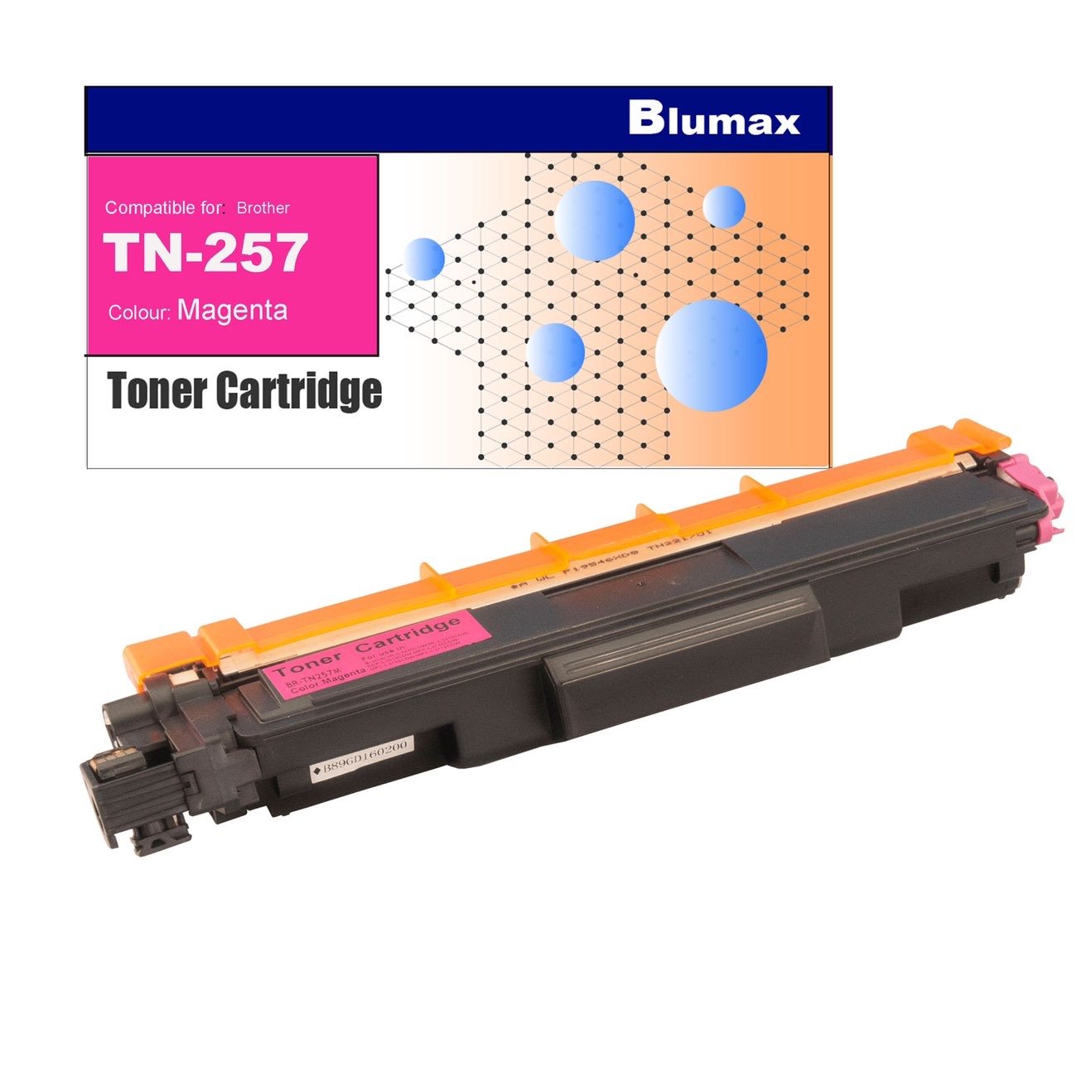 4 Pack Blumax Alternative Toner Cartridges for Brother TN-253/TN257
