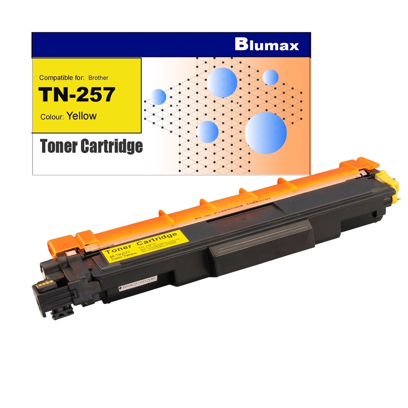 4 Pack Blumax Alternative Toner Cartridges for Brother TN-253/TN257
