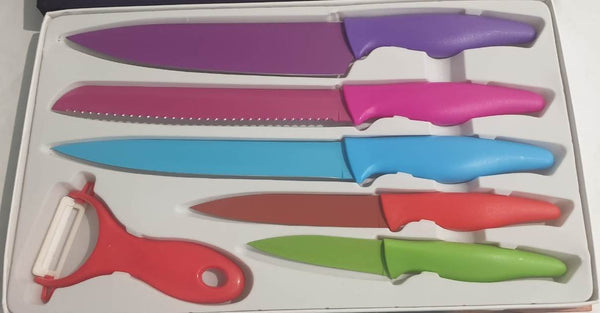  6-piece Zepter knife set colour-5KNIFE-1 piller