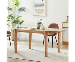 6 Seater Farmhouse Dining Table-Oak